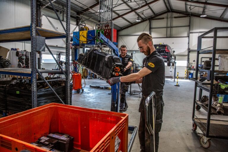 Battery Competence Cluster, batterijen autodemontage